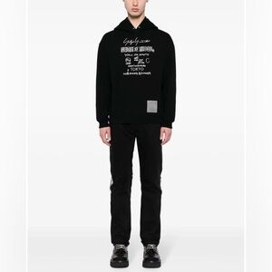 Yohji Yamamoto Neighborhood Hoodie Hs-T83-288 Size L Black New no Tags